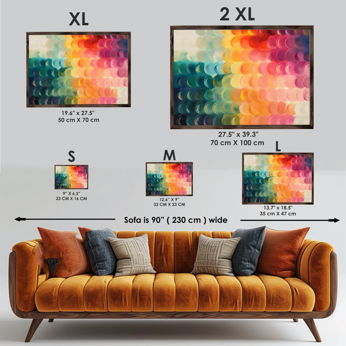 Wallity Cuadro Decorativo GE249-L Multicolor Wallity Cuadro Decorativo GE249-L Multicolor
